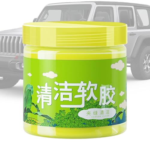 Gel de limpieza de coche, espátula de limpieza para coche, limpiador de gel de coche, fuerte viscosidad, gel limpiador para coche, limpiador de ventilación de coche, detalles para teclado, ordenador