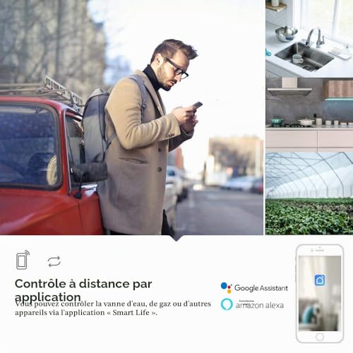 Contrôleur WiFi de vanne d'arrosage pour jardin et ferme connectée