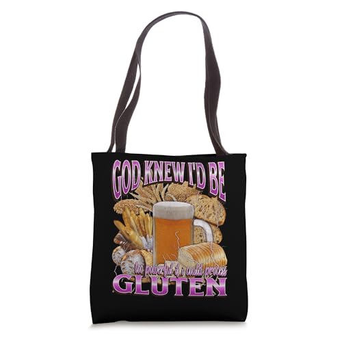 Bolso Tote con diseño de meme para celíacos