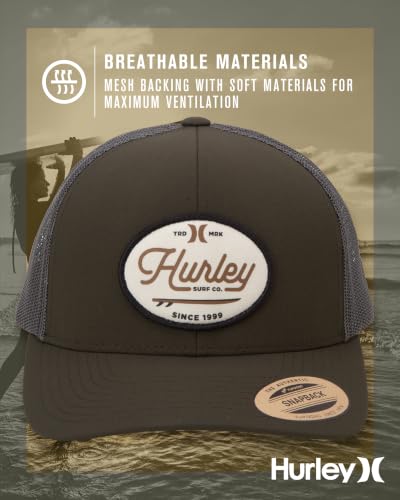 Image of Hurley Mens Hat - Beach Break Trucker Water Resistant Baseball Cap