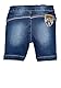 Bondi Jeansbermuda ´Gipfelkraxler´, Blue Denim 86 Tracht Baby Jungs Artikel-Nr.91728