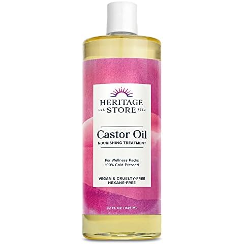 Heritage Store Castor Oil, 32 Ounce Cover