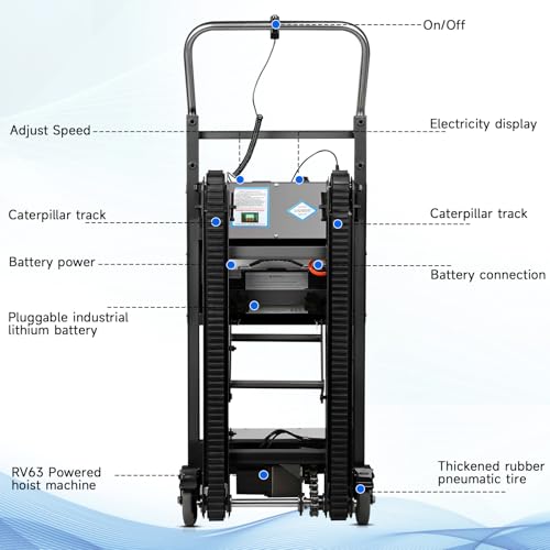 Carretilla Eléctrica Subeelectricidad 1250W con Tracción en Goma miniatura 6
