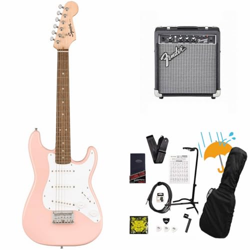 Squier/Mini Stratocaster Laurel Fingerboard Shell Pink ~jGLM^[ 10WAvtGLM^[S҃ZbgR