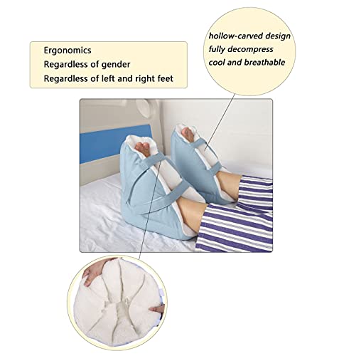 wYmm 1 Paar Licht Zachte Hiel Protector Kussen Ademend Hiel Kussens Pads Enkel Pad Postoperatieve Revalidatie Voetpad… - Image 6
