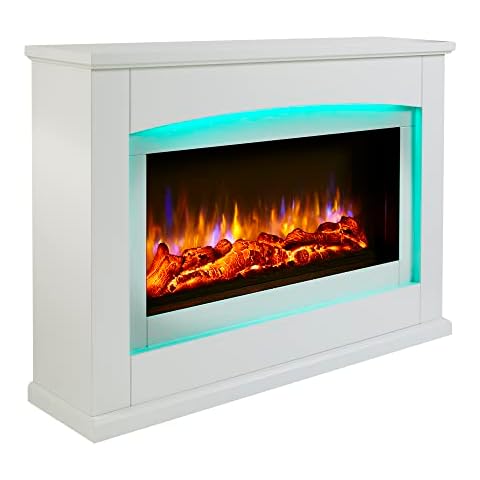 Chimenea eléctrica Danby Suite de Vidrio Frente a Fuego eléctrico Cover