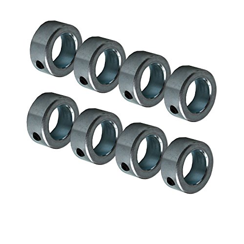 Preisvergleich Produktbild 8 Stück Stellringe für 20 mm Welle DIN 705A Sackkarren Sackkarrenrad Bollerwagen