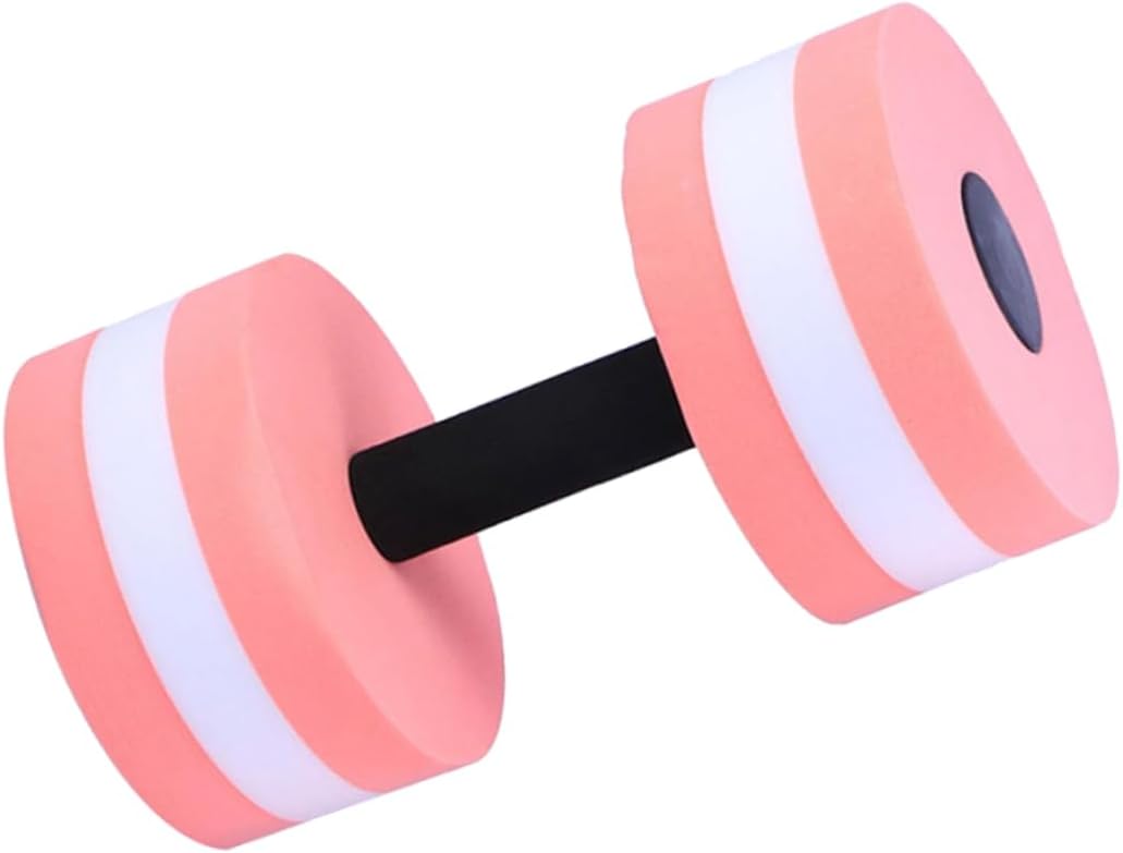 Swim Weights for Pool Exercise Eva Floating Dumbbells Aquatic Barbell Water Aerobic Equipment for Cardio and Leg Training Random Color
