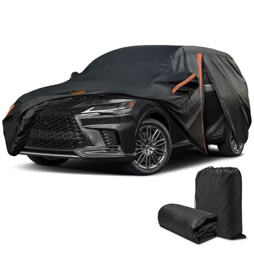 Car Cover for Lexus RX 300 330 350 350h 350L 400h 450h 450h+ 450hL 500h 1998-2025, SUV Full Cover Waterproof All Weather for Automobiles, Custom Fit Outdoor Sun Rain UV Snow Dust Protection