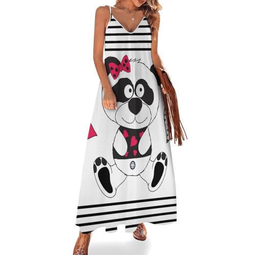 Robe Longue pour Femme Ete sans Manches Robe Maxi Plage et Vacances