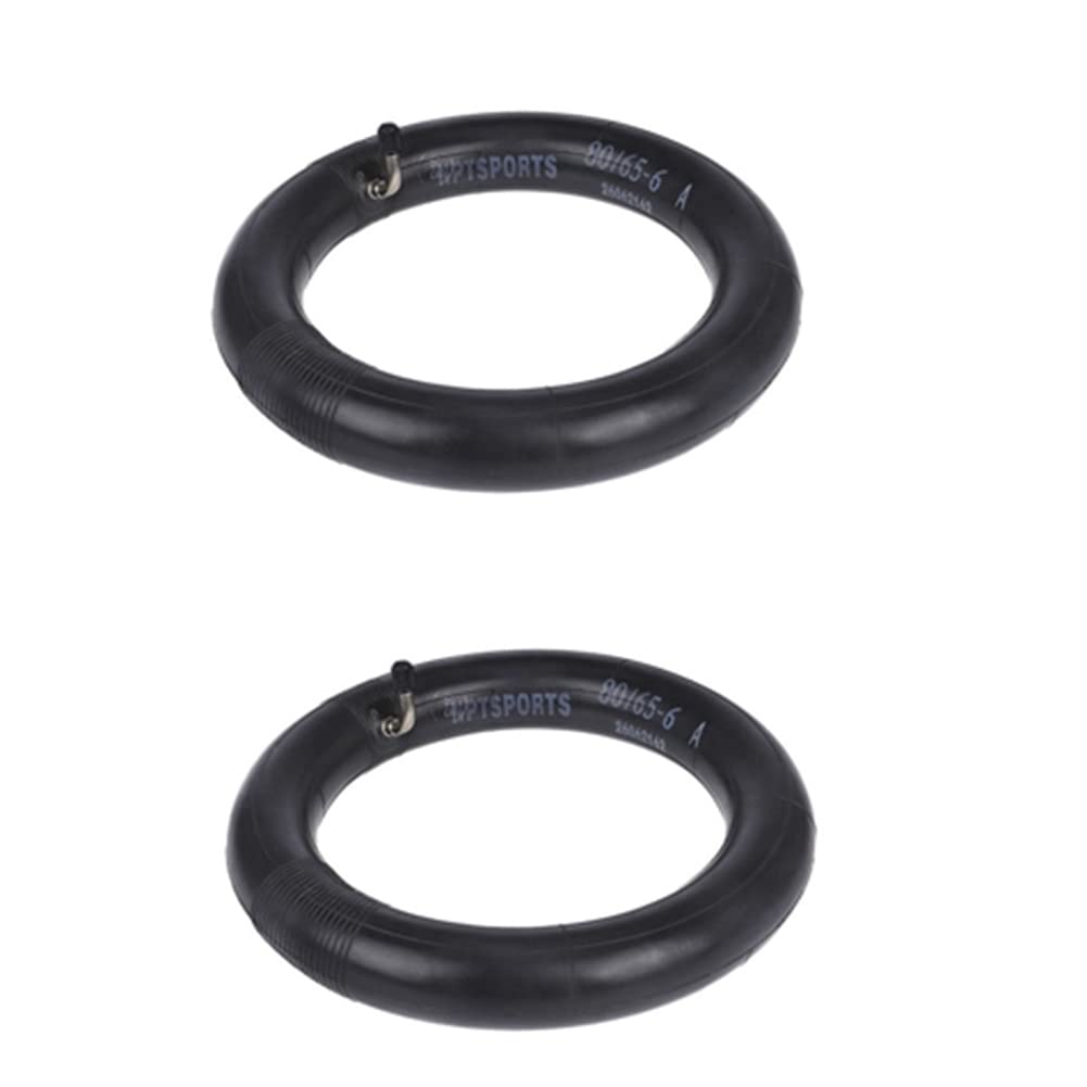 2 PièCes 10 Pouces 80/65-6 Chambre à Air 255X80 Caoutchouc pour Zero 10X Scooter éLectrique Excellentes Applications de Remplacement