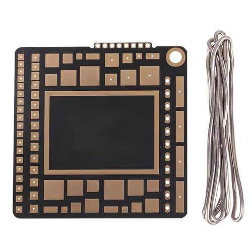 Tablero de práctica de soldadura mejorado FPV tablero de práctica de soldadura Juego de tablas de práctica de doble cara para aprender a soldar
