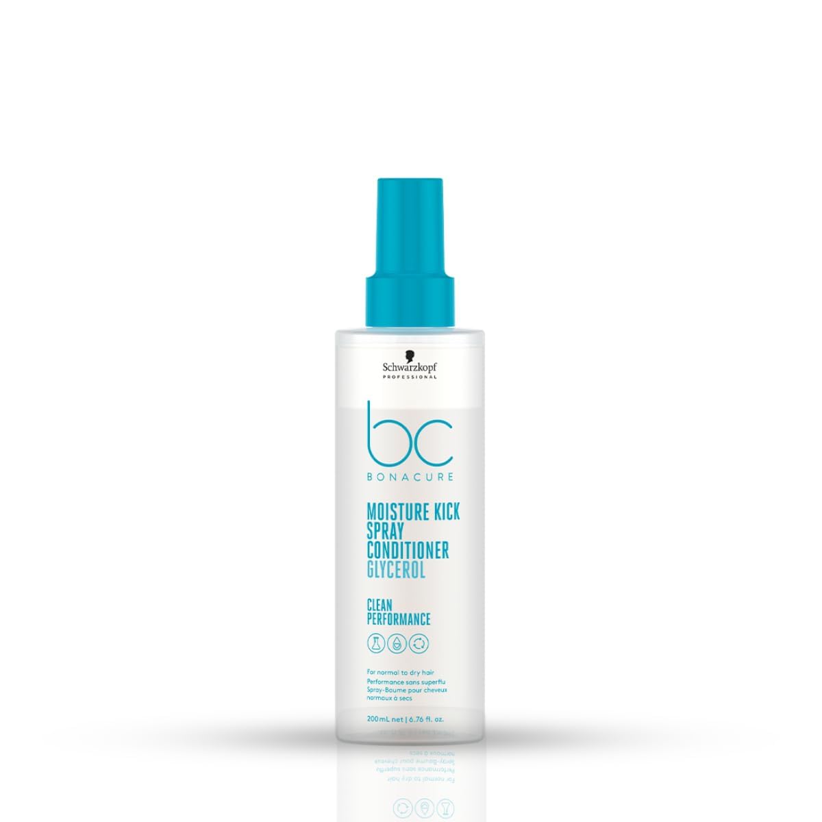 Bonacure Moisture Kick Spray Conditioner with Glycerol | Light weight spray | Conditioner Spray | Hair conditioner 6.76 fl oz