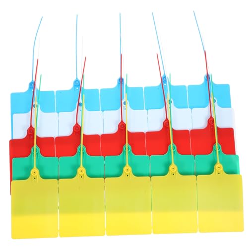 Holibanna - Holibanna 100pcs Plastic Labeling Tags Shipping Labels for Cable Tags and Luggage Shipping