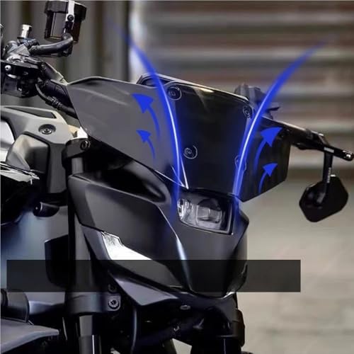 Déflecteur de Vent MT 09 2024 Carénage Protection Moto - 4