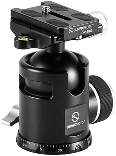 Sunwayfoto FB-36III: Testa A Sfera Per Treppiede, Capacità 18kg, Compatibile Arca-Swiss, Leggera E Robusta - 4