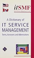 itSMF Dictionary of IT Service Management 0952470667 Book Cover