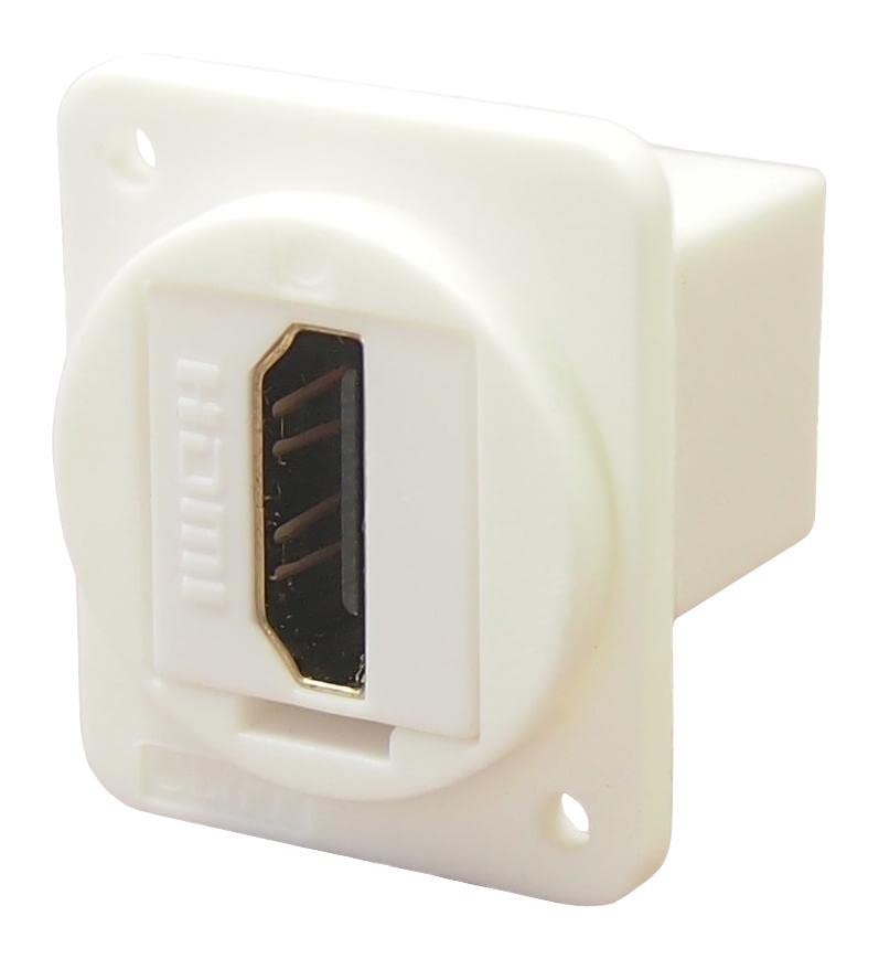 Adaptador de pie HDMI hembra a hembra CP30200GXW blanco