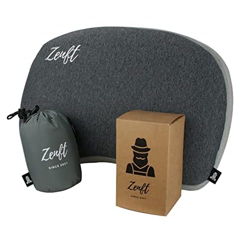 ´s Compact Pillow – Coussin Gonflable pour Camping ou Voyage – Oreiller Pratique pour l&rsquo;extérieur, Sac à Dos, Voiture, Avion, Train, Pique-Nique, Plage – Idéal pour Les Vacances et Les Voyages