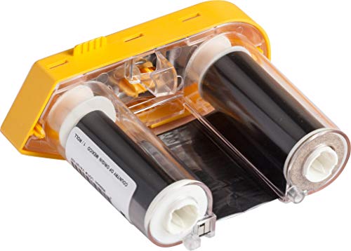 Cinta para impresora Brady R10000 Series 2 in x 75 ft Negra miniatura 1