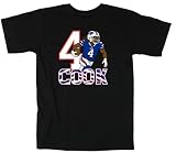 James Cook Buffalo 4 TD Shirt T-Shirt Adult Small Black