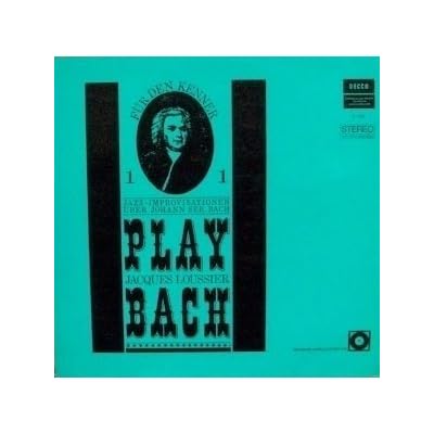 Play Bach 1 - F&uuml;r den Kenner (Sonderauflage Deutscher Schallplattenclub) / SBD 1024-C / J 109