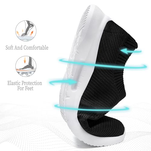 Women Running Shoes Tennis Walking Sneakers Lightweight Slip On Workout Gym Shoes4