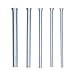 5Pcs Bender Spring, Spring Tubing Bender Spring Tube Bender, 1/4in, 5/16in, 3/8in, 1/2in, 5/8in Spring Tube Bender Set Flexible Curved Tube Bending Accessories for Copper Aluminum Pipe