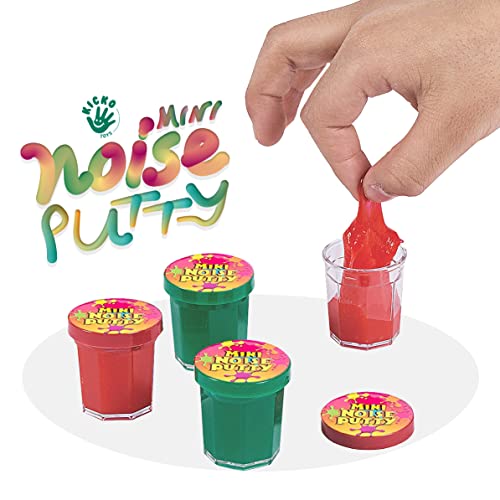 Kicko Mini Noise Putty Toys For Kids - Pack Of 48 Slimes - Ideal For Sensory And Tactile Stimulation, Event Prize, Arts And Crafts, Bag Stuffer, Slime Parties, Educational Game, Assorted Color #TOP5