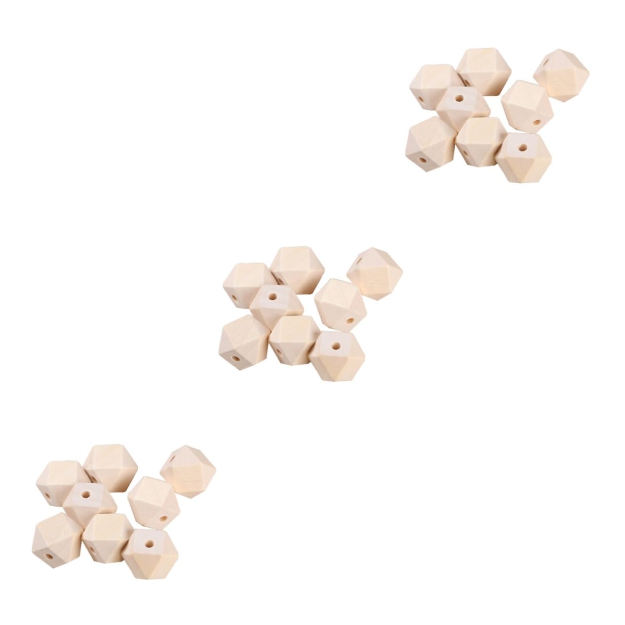 Perles bois naturel SEWACC 300pcs lisses faciles à peindre pour bijoux