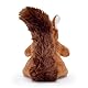Zappi Co Eichhörnchen Kuscheltier (15 cm) – 100% recyceltes, umweltfreundliches Plüschtier – superweich & anschmiegsam – für Neugeborene, Babys & Kleinkinder