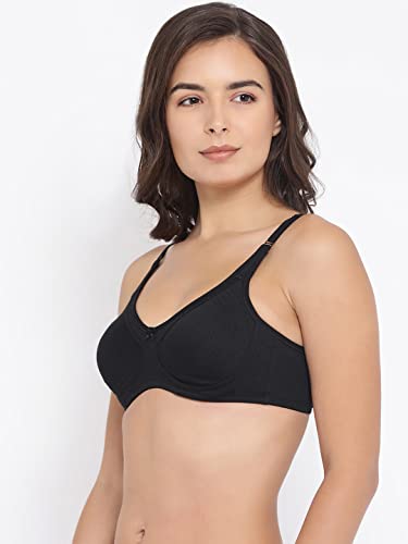 Image of Macrowoman W-Series Nine to Five Bra for Women in Cotton Poly Fabric, Seamless Wire-Free Full Coverage for Daily Comfort & Support
