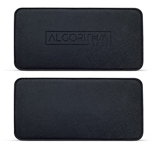 AlgorithmBags® design for LV Neverfull NF MM Base Shaper | Premium Felt wrapped Flexible Acrylic (Black)