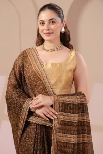 Image of TAMAIRA FASHION Mulmul Pure Cotton Saree For Woman Warli Printed |Office Wear Daily Wear Sarees For Women Without Blouse Piece(Available in 16 Colours)