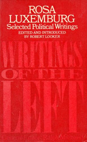 Selected political writings (Writings of the left) 0224006193 Book Cover