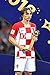 Produktbild Arter Modell Kunst Seide Malerei Leinwand Wanddruck Poster, interessante goldene Kugel kroatischen Helfer Luca Modric Hand, 50 x 75 cm kein Rahmen
