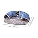 predolo Cat Activity Tunnel and Bed for Kittens and Small Pets, Blue M
