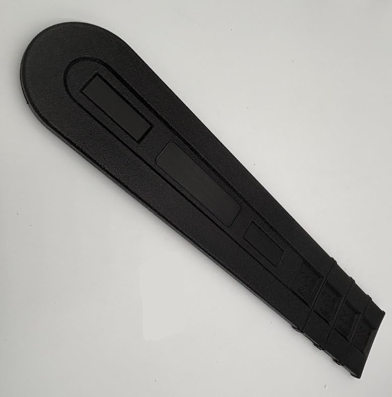 Protection de chaîne anti-salissure noire 56 x 10 cm pour dérailleur de vélo