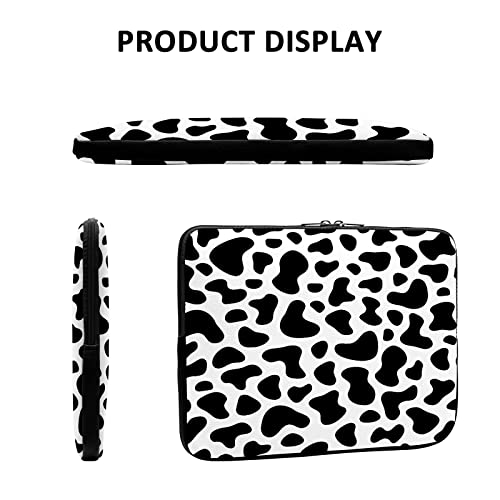 Funda para portátil resistente de 13-15 pulgadas acolchada de vaca 3