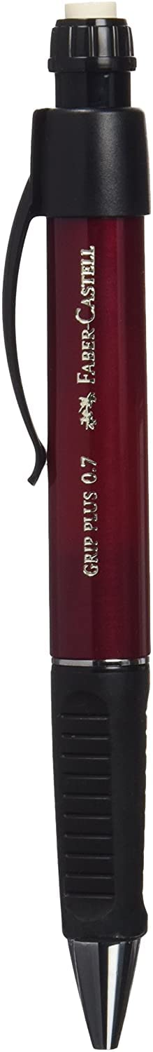 FABER-CASTELL Portamine GRIP PLUS 0,7 mm B, 12 mine incluse, verde metallizzato