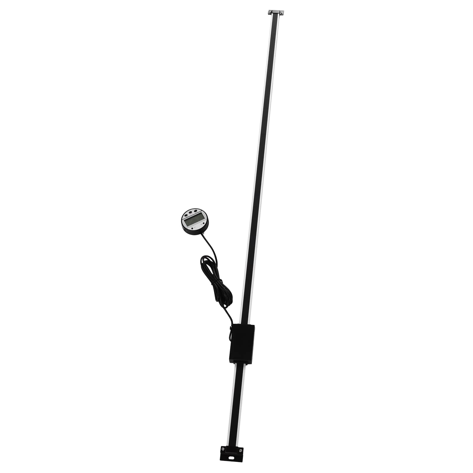 Cocoarm Lectura Digital Lectura Digital Lineal de Aleación de Aluminio de Acero Inoxidable de 0 a 1000 Mm Resolución de 0,01 Mm Pantalla Magnética Imperial Métrica para Torno Fresadora Cepilladora