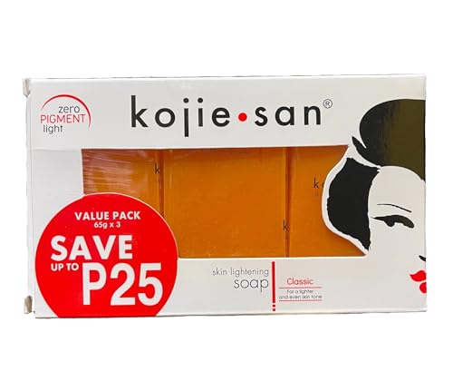 Kojiesan Classic Skin Whitening Soap 65g x 3-195 Total Grams