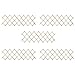 Produktbild vidaXL 5x Tannenholz Massiv Rankzaun Erweiterbar Rankgitter Rankhilfe Scherengitter Spalier Blumengitter Pflanzengitter Holzgitter 180x60cm