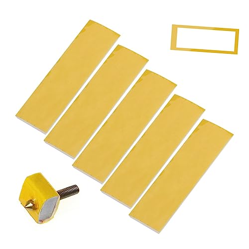 GLEAVI 10pcs Professional Printer Nozzle Heat Insulation Heating Block Cotton Low Thermal Conductivity
