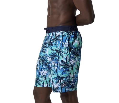 Speedo Men's Swim Trunk Knee Length Boardshort Bondi Printed - image 4