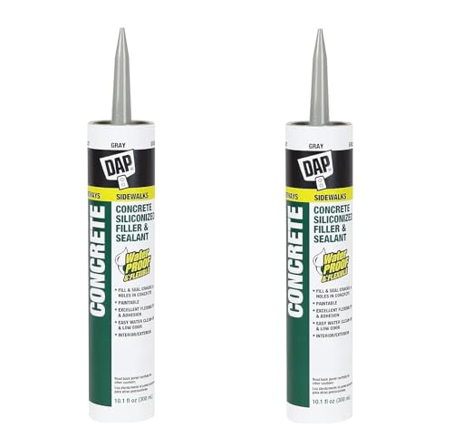 DAPConcrete Watertight Filler and Sealent 10.1 Ounce Gray | Pack of 2