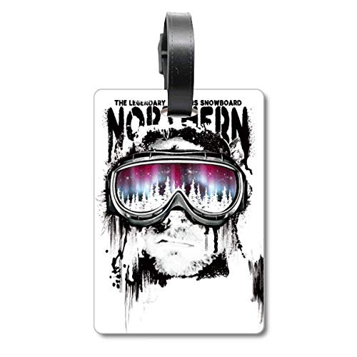 Lunettes de Ski Nordique Graffiti Street - Étiquette d'Identification Sac et Valise