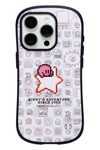 iFace First Class 星のカービィ iPhone 15 Pro ケース (ワープスター)【アイフェイス アイフォン15プロ iphone15pro 用 カバー 耐衝撃 スマホケース ストラップホール】