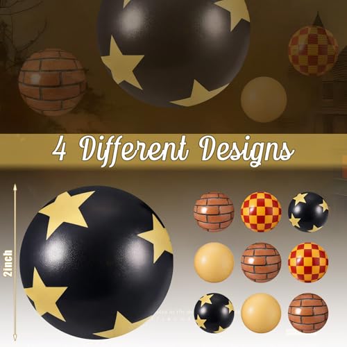 Image of 30 Pcs Wizard Party Favors Stress Balls Wizard Soft Foam Squeeze Ball Sensory Fidget Toys Gifts for Kids Birthday Party Supplies, Girl Boy Gifts Prizes, Finger Exercise, Goodie Bag Stuffer