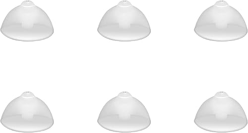 Banglijian BTE Accesorios para amplificador auditivo 6 cúpulas de oído diseño cerrado para tubo de sonido tamaño 2B pequeño